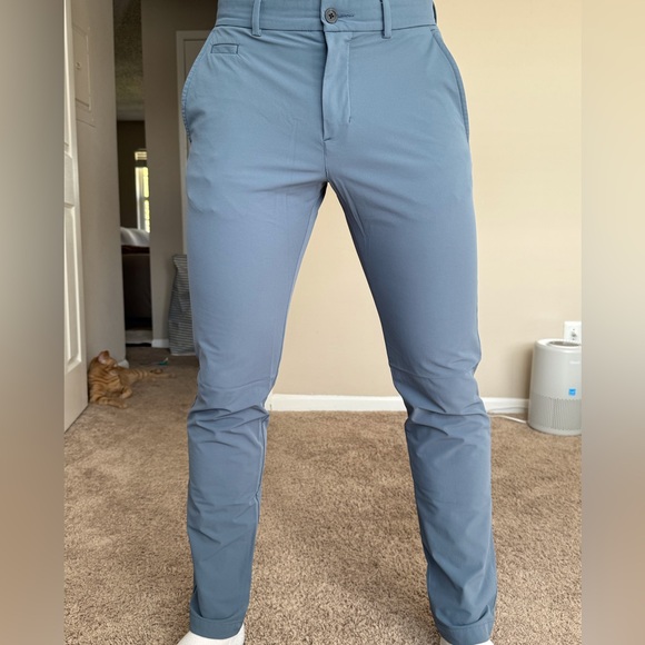 Kjus Men’s Iver Pants (tailored fit). Size 30x32. Color Steel blue - Picture 3 of 9